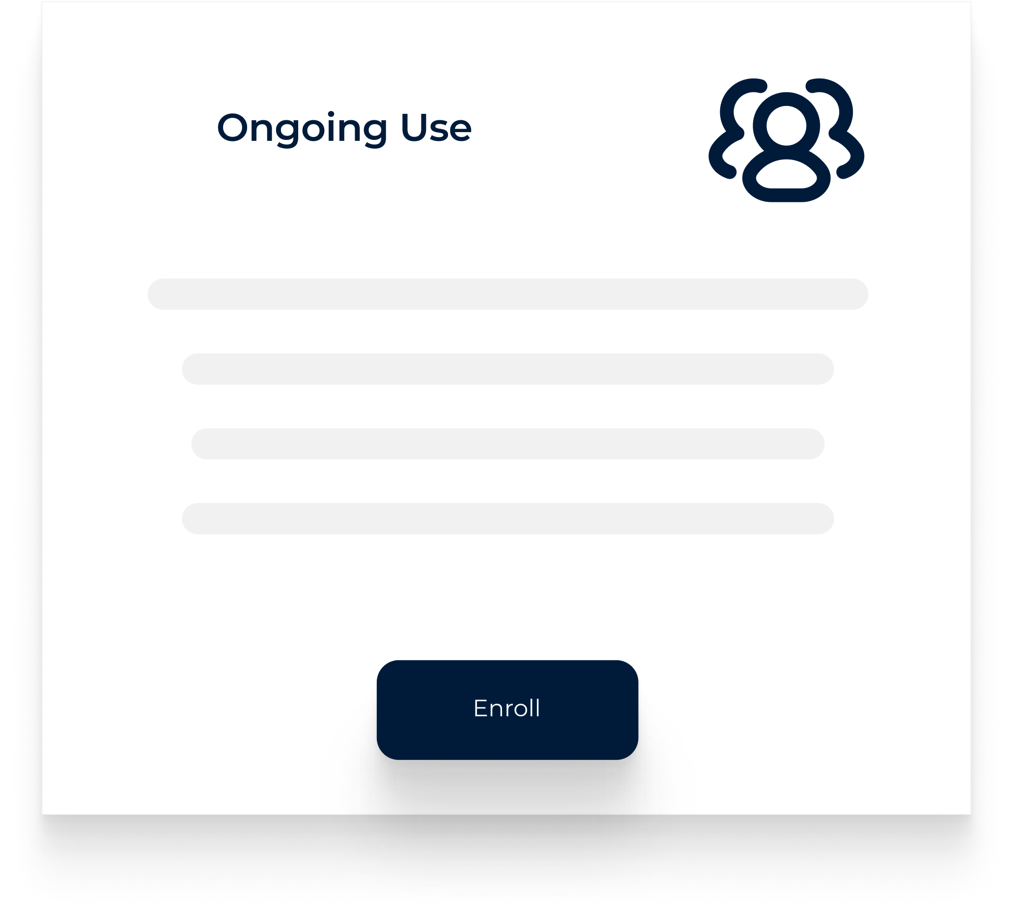 Ongoing instructor use